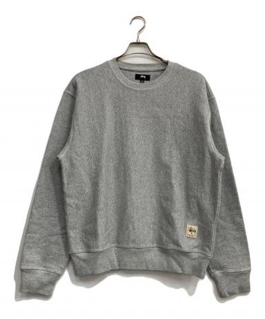 Stüssyコントラストステッチクルーネック 中古・古着通販】stussy (ステューシー) Contrast Stitch Label crew