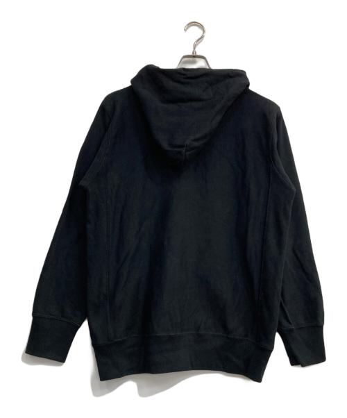 Champion REVERSE WEAVE（チャンピオン リバース ウィーブ）Champion REVERSE WEAVE (チャンピオン リバース ウィーブ) ジップフーデッドスウェットシャツ ブラック サイズ:XLの古着・服飾アイテム