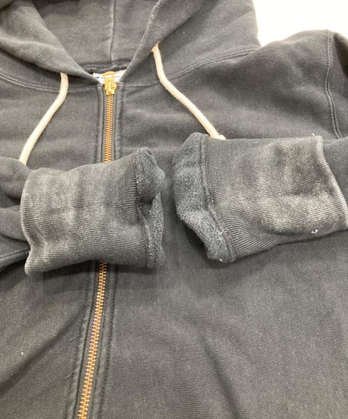 Champion REVERSE WEAVE（チャンピオン リバース ウィーブ）Champion REVERSE WEAVE (チャンピオン リバース ウィーブ) ジップフーデッドスウェットシャツ ブラック サイズ:XLの古着・服飾アイテム