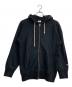 Champion REVERSE WEAVE（チャンピオン リバース ウィーブ）の古着「ジップフーデッドスウェットシャツ」｜ブラック