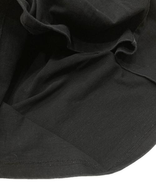 SCHOTT BROS.（ショット）SCHOTT BROS. (ショット) LEATHER POCKET T-SHIRT ブラック サイズ:XLの古着・服飾アイテム