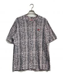SUPREME（シュプリーム）の古着「Small Box Tee  Snake」｜ピンク×ブラック