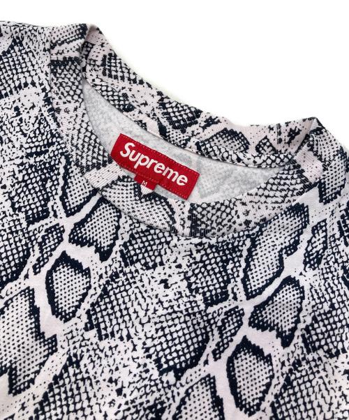 SUPREME（シュプリーム）Supreme (シュプリーム) Small Box Tee  Snake ピンク×ブラック サイズ:Ⅿの古着・服飾アイテム