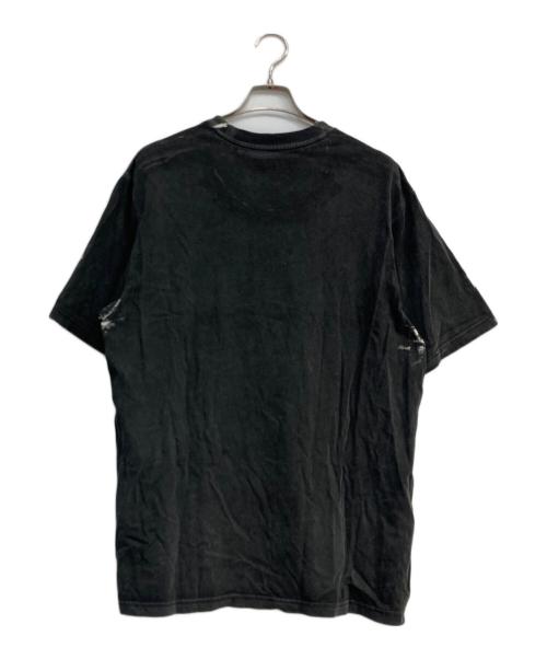 SUPREME（シュプリーム）Supreme (シュプリーム) Overprint Knockout S/S Top ブラック サイズ:Ⅿの古着・服飾アイテム