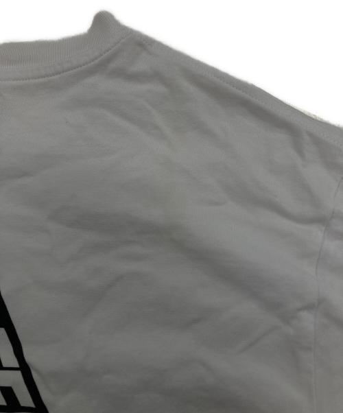 PALACE（パレス）PALACE (パレス) JUERGEN TELLER (ユルゲン テラー) プリントコラボTシャツ ホワイト×ブラック サイズ:Ⅼの古着・服飾アイテム