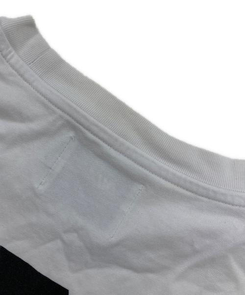 PALACE（パレス）PALACE (パレス) JUERGEN TELLER (ユルゲン テラー) プリントコラボTシャツ ホワイト×ブラック サイズ:Ⅼの古着・服飾アイテム