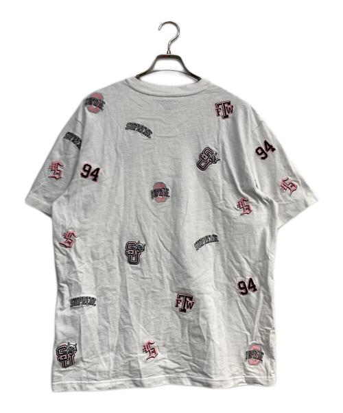 SUPREME（シュプリーム）SUPREME (シュプリーム) University S/S Top ホワイト サイズ:Ⅼの古着・服飾アイテム