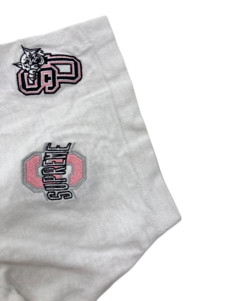 SUPREME（シュプリーム）SUPREME (シュプリーム) University S/S Top ホワイト サイズ:Ⅼの古着・服飾アイテム