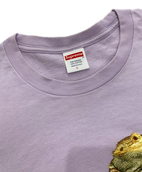 SUPREME（シュプリーム）SUPREME (シュプリーム) Lizard Tee パープル サイズ:Ⅼの古着・服飾アイテム