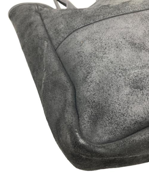 BUTLER VERNER SAILS（バトラーバーナーセイルズ）butler verner sails (バトラーバーナーセイルズ) オイル加工レザートートバッグ ブラックの古着・服飾アイテム