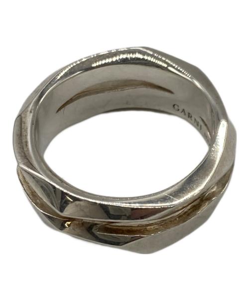 GARNI（ガルニ）GARNI (ガルニ) Crockery Double Ring シルバー サイズ:15号の古着・服飾アイテム