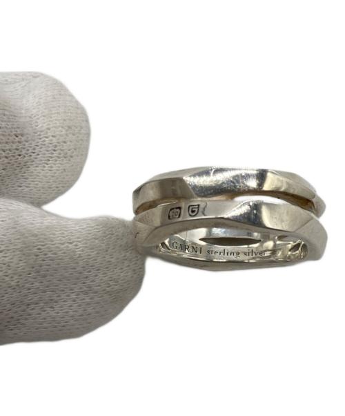 GARNI（ガルニ）GARNI (ガルニ) Crockery Double Ring シルバー サイズ:15号の古着・服飾アイテム