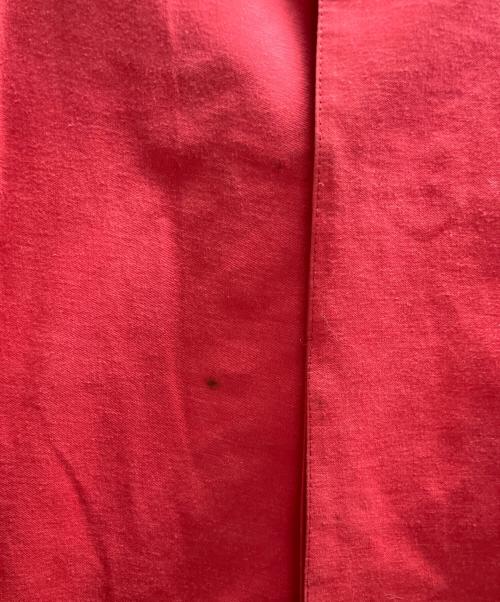 HERMES（エルメス）HERMES (エルメス) ゴム引きコート レッド サイズ:XSの古着・服飾アイテム
