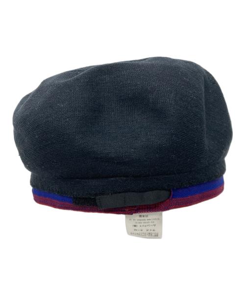 Vivienne Westwood（ヴィヴィアンウエストウッド）Vivienne Westwood (ヴィヴィアンウエストウッド) ベレー帽 ブラック サイズ: S-Mの古着・服飾アイテム