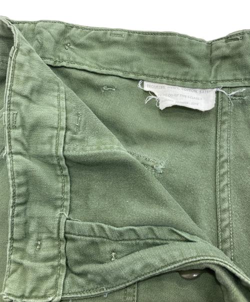 US ARMY（ユーエスアーミー）US ARMY (ユーエスアーミー) OG-107 ベイカーハーフパンツ グリーン サイズ:Sの古着・服飾アイテム