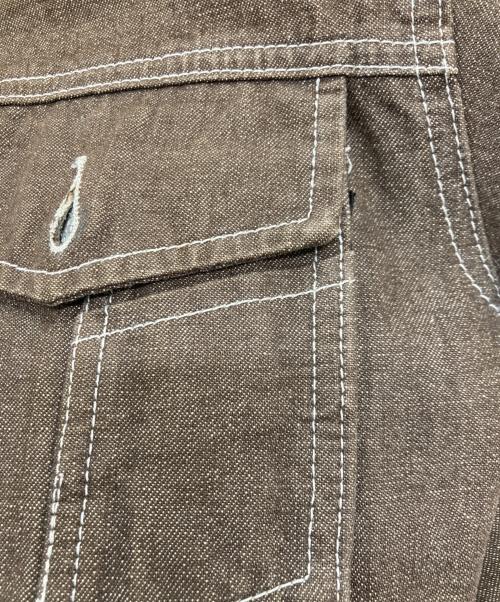 stussy（ステューシー）stussy (ステューシー) 90'sデニムジャケット ブラウン サイズ:Sの古着・服飾アイテム