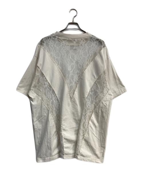 PRANK PROJECT（プランクプロジェクト）PRANK PROJECT (プランクプロジェクト) Pigment Lace Top アイボリー サイズ:FREEの古着・服飾アイテム