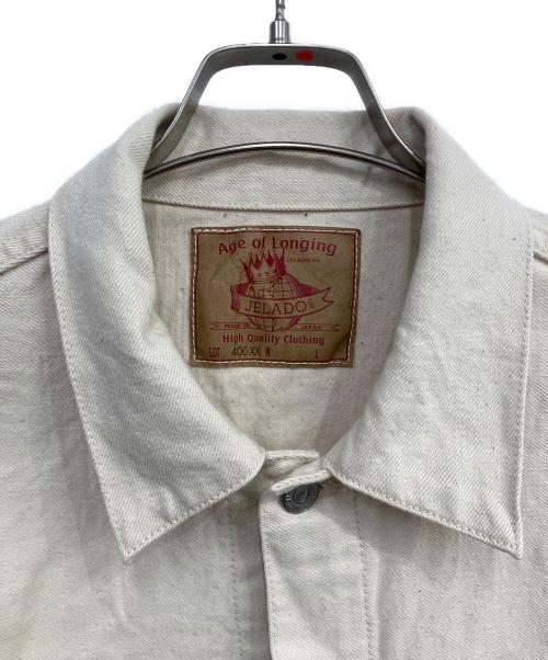 JELADO（ジェラード）JELADO (ジェラード) 55Denim Jacket406XX アイボリー サイズ:Ⅼの古着・服飾アイテム