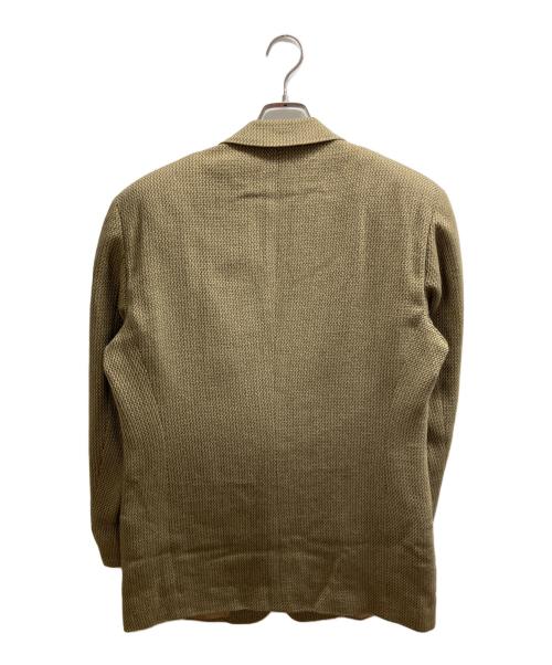 GIORGIO ARMANI（ジョルジオアルマーニ）GIORGIO ARMANI (ジョルジオアルマーニ) オールドウールテーラードジャケット ブラウン サイズ:48の古着・服飾アイテム