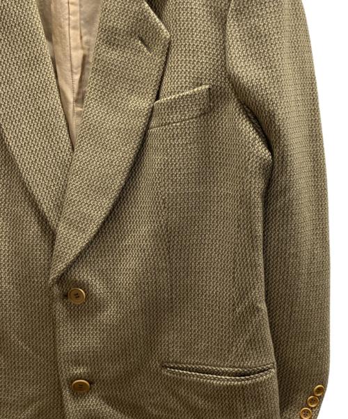 GIORGIO ARMANI（ジョルジオアルマーニ）GIORGIO ARMANI (ジョルジオアルマーニ) オールドウールテーラードジャケット ブラウン サイズ:48の古着・服飾アイテム