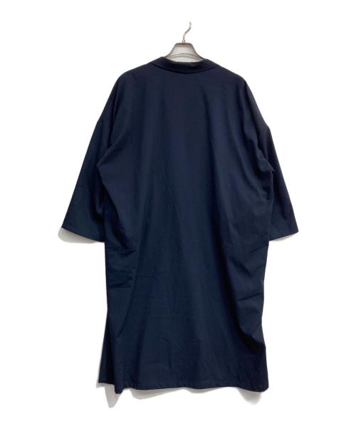 mizuiro-ind（ミズイロインド）mizuiro-ind (ミズイロインド) オーバーロングコート ネイビー サイズ:Freeの古着・服飾アイテム