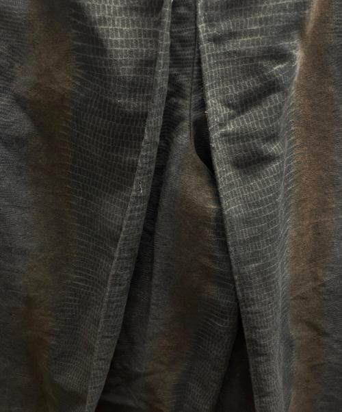 A.P.C.（アーペーセー）A.P.C. (アーペーセー) パイソン柄モールスキンパンツ カーキ サイズ:Mの古着・服飾アイテム