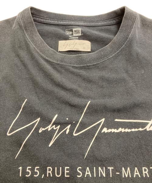New Era（ニューエラ）New Era (ニューエラ) YOHJI YAMAMOTO (ヨウジヤマモト) LS COTTON TEE ブラック サイズ:Mの古着・服飾アイテム