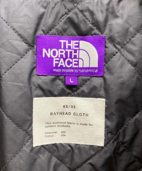 THE NORTHFACE PURPLELABEL（ザ・ノースフェイス パープルレーベル）THE NORTHFACE PURPLELABEL (ザ・ノースフェイス パープルレーベル) BEAMS (ビームス) 65/35インスレーションマウンテンフィールドジャケット ブラック サイズ:Ⅼの古着・服飾アイテム