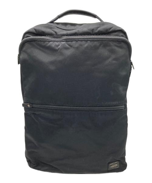 PORTER（ポーター）PORTER (ポーター) TIME DAYPACK ブラックの古着・服飾アイテム