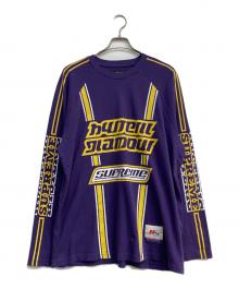 SUPREME×Hysteric Glamour（シュプリーム×ヒステリックグラマー）の古着「Mesh Long Sleeve Top」｜パープル