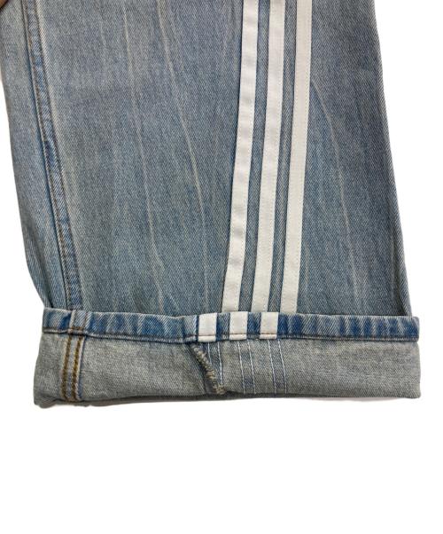 adidas Originals（アディダスオリジナル）adidas originals (アディダスオリジナル) Adilenium シーズン3 ルーズフィットデニムパンツ ブルー サイズ:28の古着・服飾アイテム