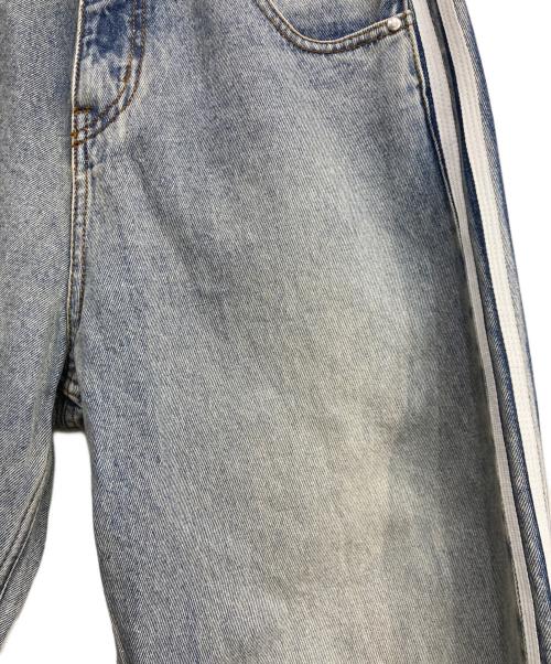 adidas Originals（アディダスオリジナル）adidas originals (アディダスオリジナル) atmos (アトモス) DENIM FIREBIRD TRACK PANT ブルー サイズ:30の古着・服飾アイテム