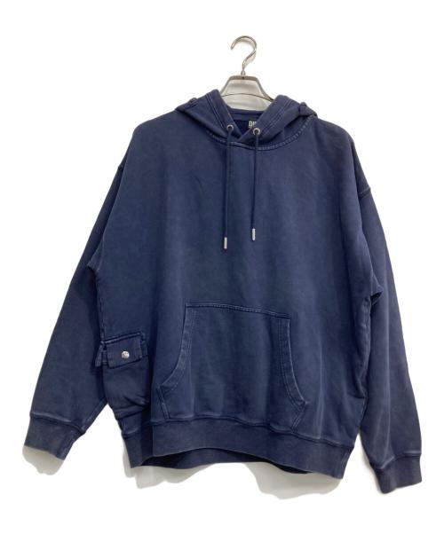 DIESEL（ディーゼル）DIESEL (ディーゼル) S-ERPOCKOO-B1 パーカー ネイビー サイズ:Lの古着・服飾アイテム