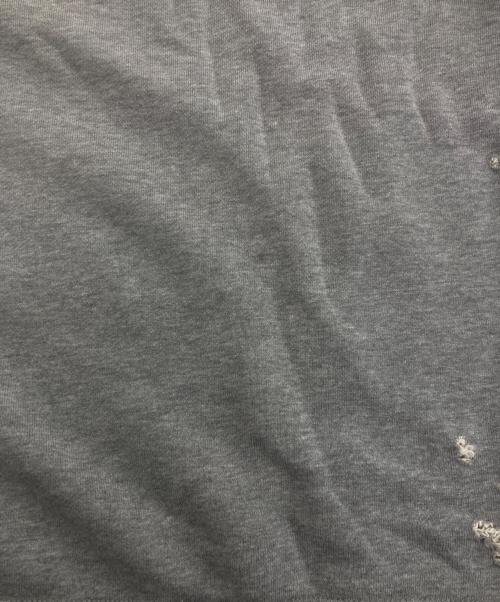 Needles（ニードルズ）Needles (ニードルズ) DECONSTRUCTED SWEATSHIRT グレー サイズ:Ⅼの古着・服飾アイテム