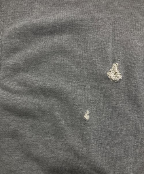 Needles（ニードルズ）Needles (ニードルズ) DECONSTRUCTED SWEATSHIRT グレー サイズ:Ⅼの古着・服飾アイテム
