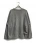 Needles (ニードルズ) DECONSTRUCTED SWEATSHIRT グレー サイズ:Ⅼ：15000円