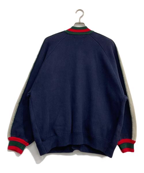 seesew（シーソー）SeeSew (シーソー) SKA CARDIGAN ネイビー サイズ:Lの古着・服飾アイテム