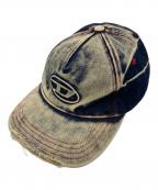 DIESELディーゼル）の古着「C-SEYMONキャップ」｜インディゴ