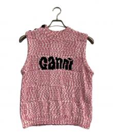 GANNI（ガニー）の古着「Vest 'Moonlight Mauve'」｜ピンク