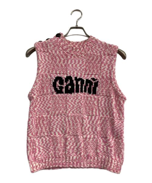 GANNI（ガニー）Ganni (ガニー) Vest 'Moonlight Mauve' ピンク サイズ:Mの古着・服飾アイテム