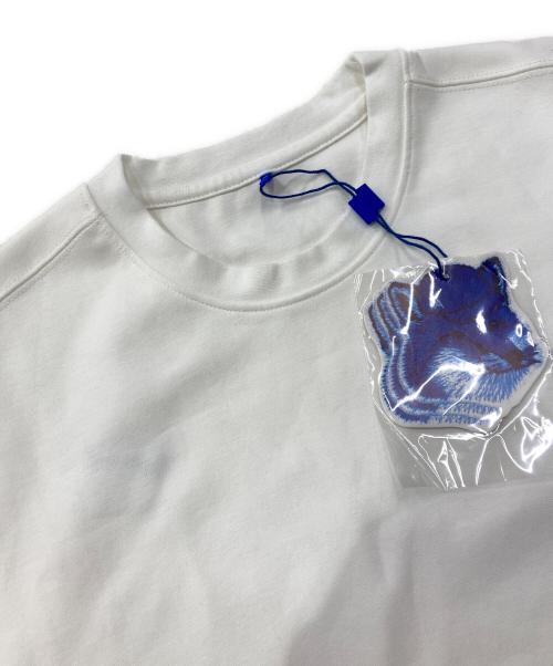 ADER error（アーダーエラー）ADER error (アーダーエラー) MAISON KITSUNE (メゾンキツネ) ワッペン半袖Tシャツ ホワイト サイズ:A1 未使用品の古着・服飾アイテム