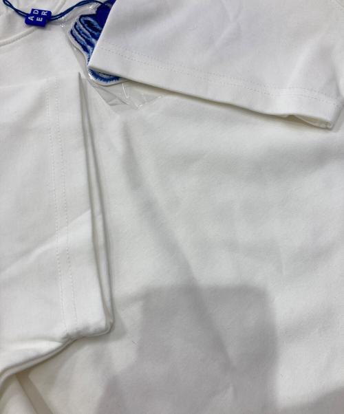 ADER error（アーダーエラー）ADER error (アーダーエラー) MAISON KITSUNE (メゾンキツネ) ワッペン半袖Tシャツ ホワイト サイズ:A1 未使用品の古着・服飾アイテム