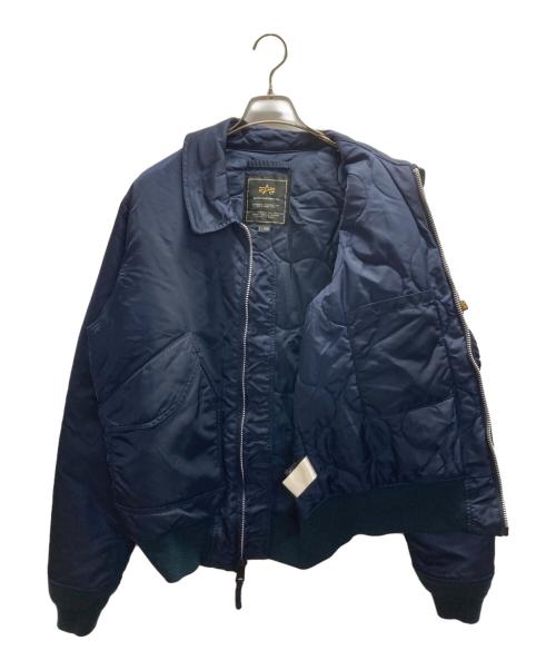 ALPHA（アルファ）ALPHA (アルファ) CWU-45/Pフライトジャケット ネイビー サイズ:XLの古着・服飾アイテム