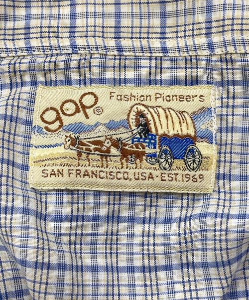 GAP（ギャップ）GAP (ギャップ) ウエスタンシャツ ブルー サイズ:不明の古着・服飾アイテム