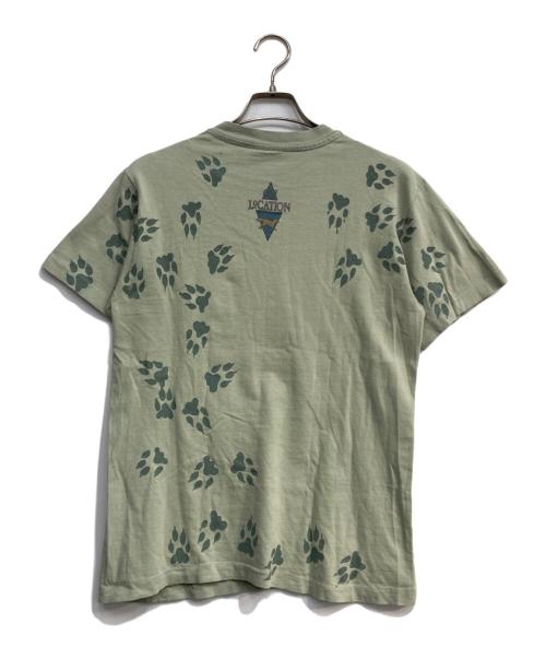 Hanes（ヘインズ）Hanes (ヘインズ) プリントTシャツ グリーン サイズ:Sの古着・服飾アイテム
