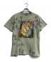 Hanes（ヘインズ）の古着「プリントTシャツ」｜グリーン
