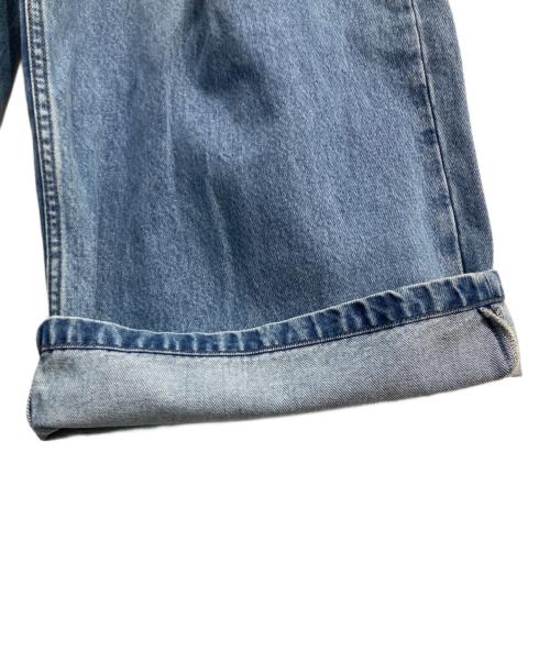 Whim Gazette（ウィムガゼット）Whim Gazette (ウィムガゼット) デニムタックパンツ インディゴ サイズ:38の古着・服飾アイテム