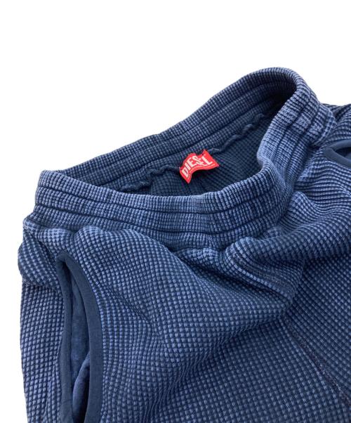DIESEL（ディーゼル）DIESEL (ディーゼル) P-WAF-TAR ワッフルトラックパンツ インディゴ サイズ:Sの古着・服飾アイテム