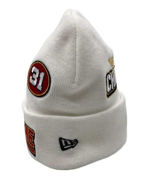 SUPREME（シュプリーム）Supreme (シュプリーム) New Era (ニューエラ) Football Beanie ホワイトの古着・服飾アイテム