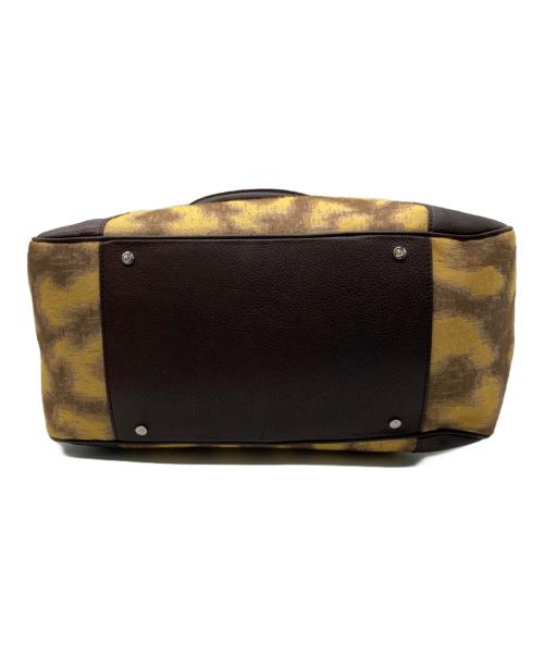 Vivienne Westwood（ヴィヴィアンウエストウッド）Vivienne Westwood (ヴィヴィアンウエストウッド) ヤスミン レオパードトートバッグ ブラウンの古着・服飾アイテム